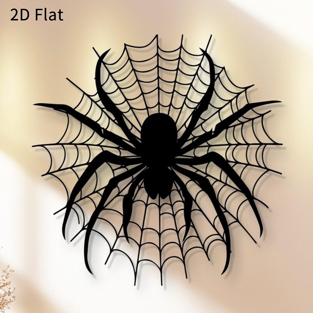 Spider Web Halloween Decoration - HELLOYOUNG Decorazione da parete a tema