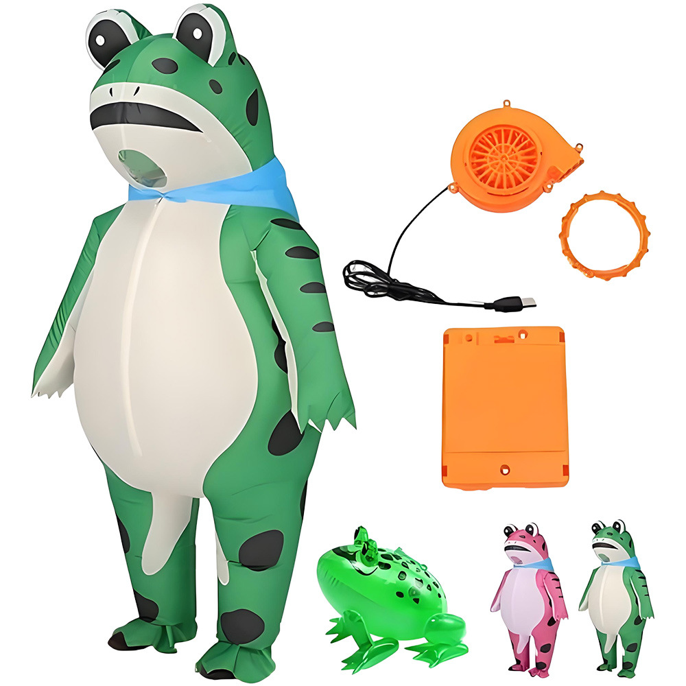 Halloween Costume Adult - ZOETOPKID Costume da Rana Gonfiabile per