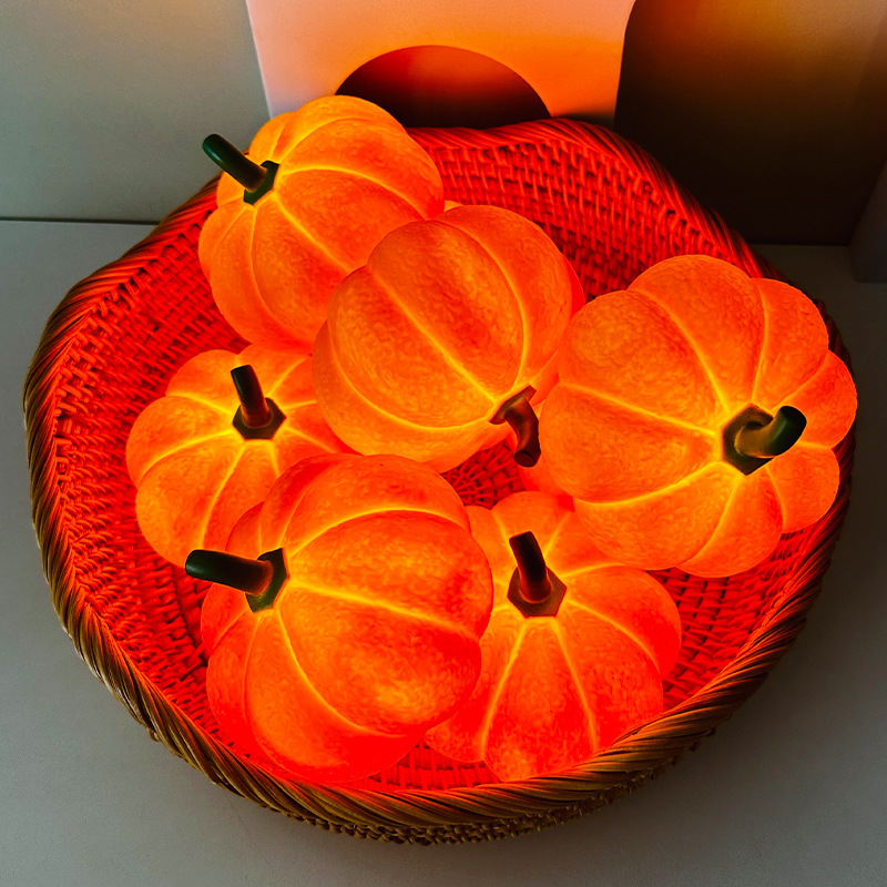 Pumpkin Lantern Halloween - Zucca di Halloween LED Luce notturna