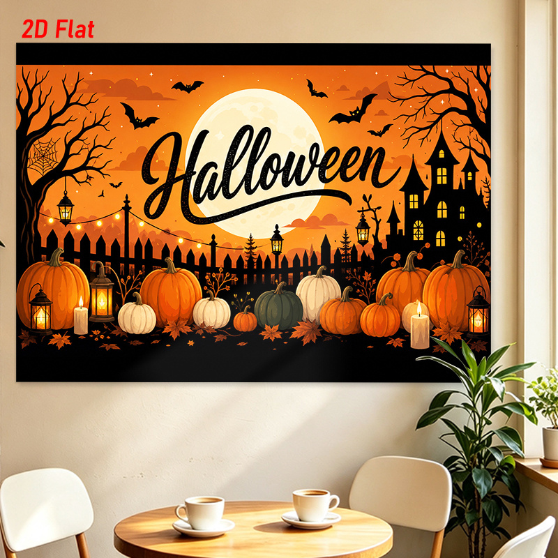 Arazzo di Halloween con Castel - Pumpkin Lantern Halloween recensione e prezzo