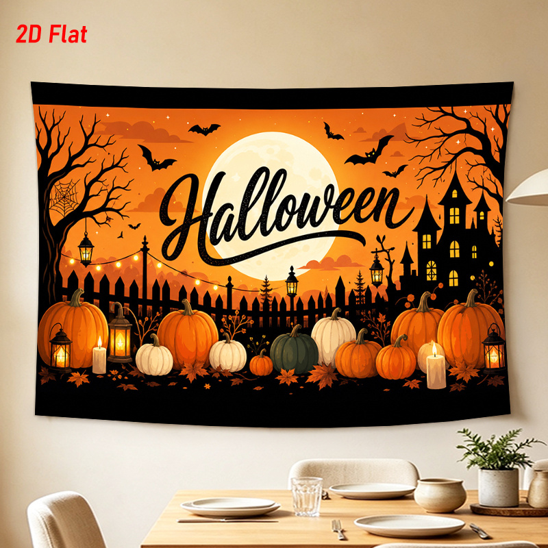 Arazzo di Halloween con Castel - Pumpkin Lantern Halloween recensione e prezzo