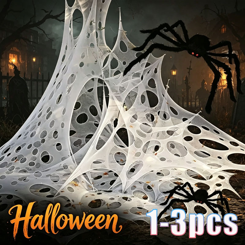 1x2m 1x4m 2x4m Ragnatela Finta - Spider Web Halloween Decoration recensione e prezzo
