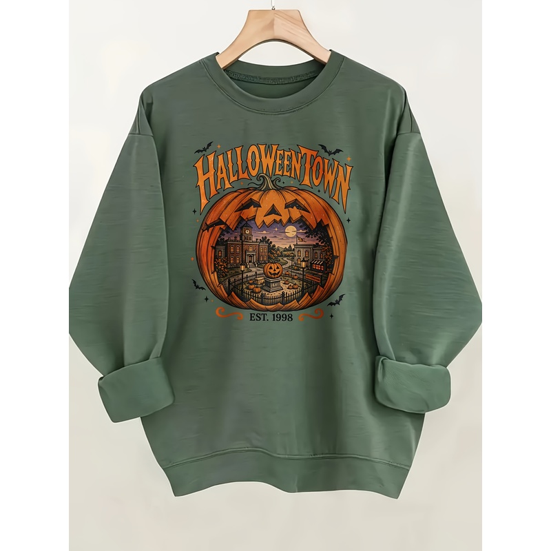Felpa con cappuccio da donna,  - Pumpkin Lantern Halloween recensione e prezzo