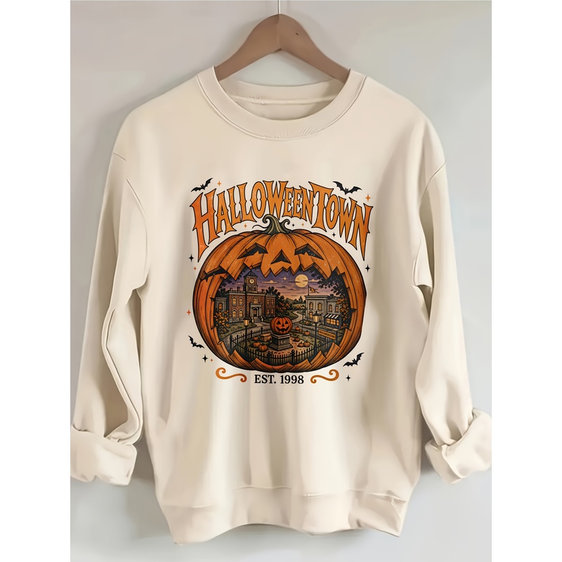 Felpa con cappuccio da donna,  - Pumpkin Lantern Halloween recensione e prezzo