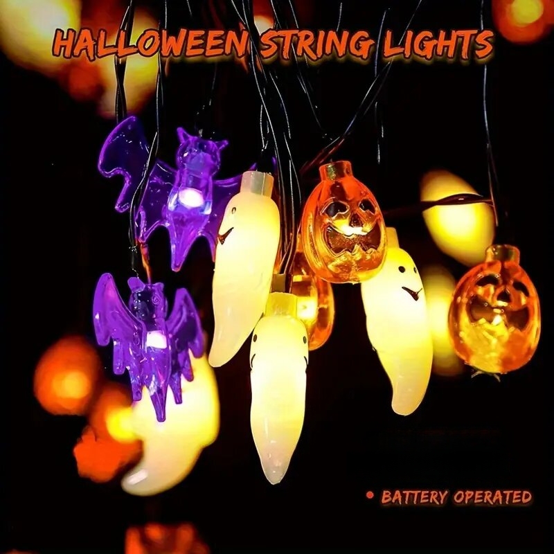 Luci LED a Forma di Zucca, Pip - Halloween Led String Lights Orange recensione e prezzo