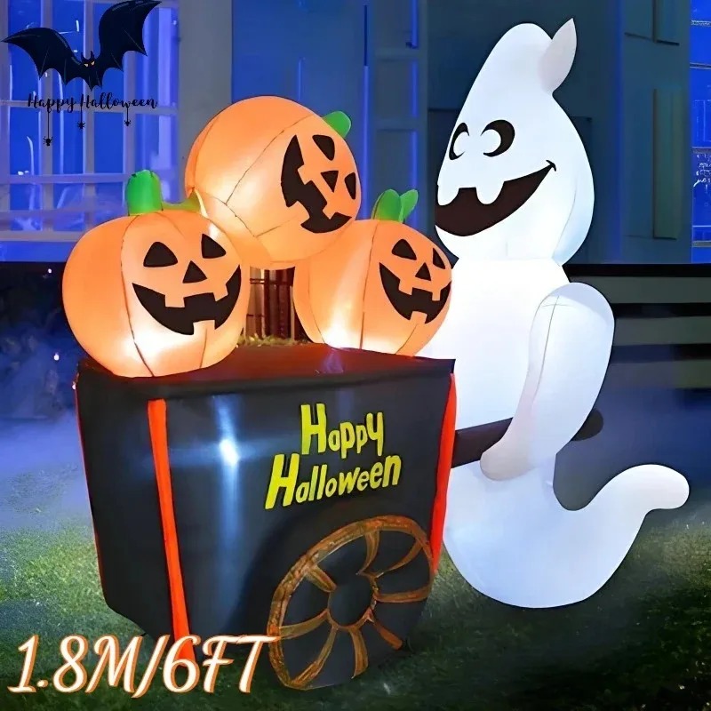 6FT Decorazioni per le vacanze - Halloween Pumpkin Decor Led recensione e prezzo