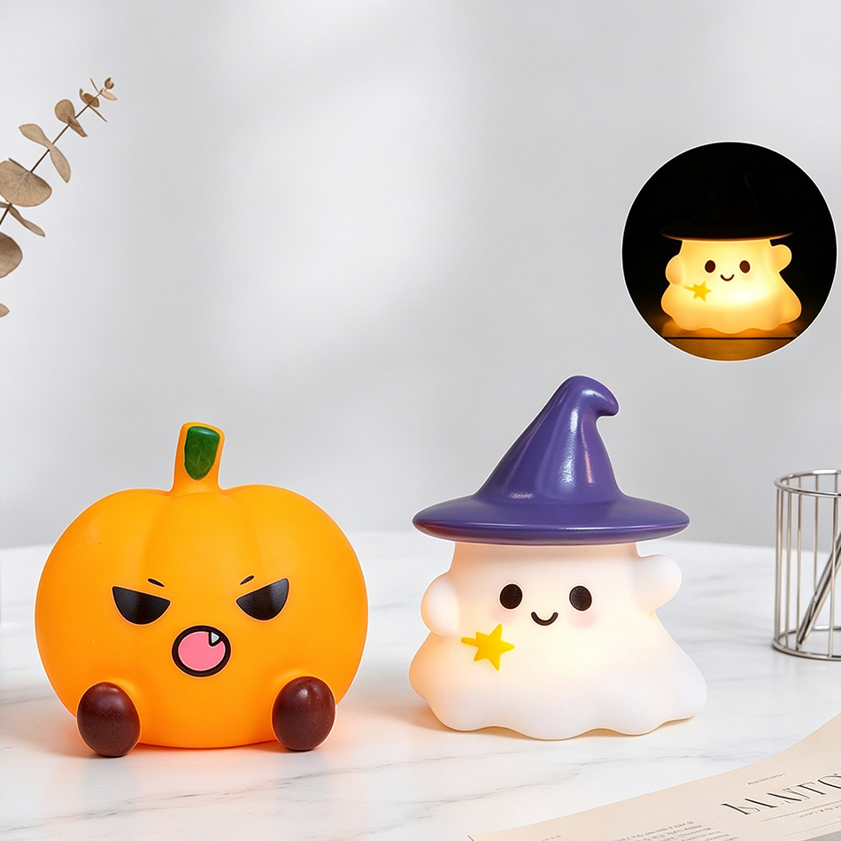 Luce Notturna in Silicone a Fo - Halloween Pumpkin Decor Led recensione e prezzo