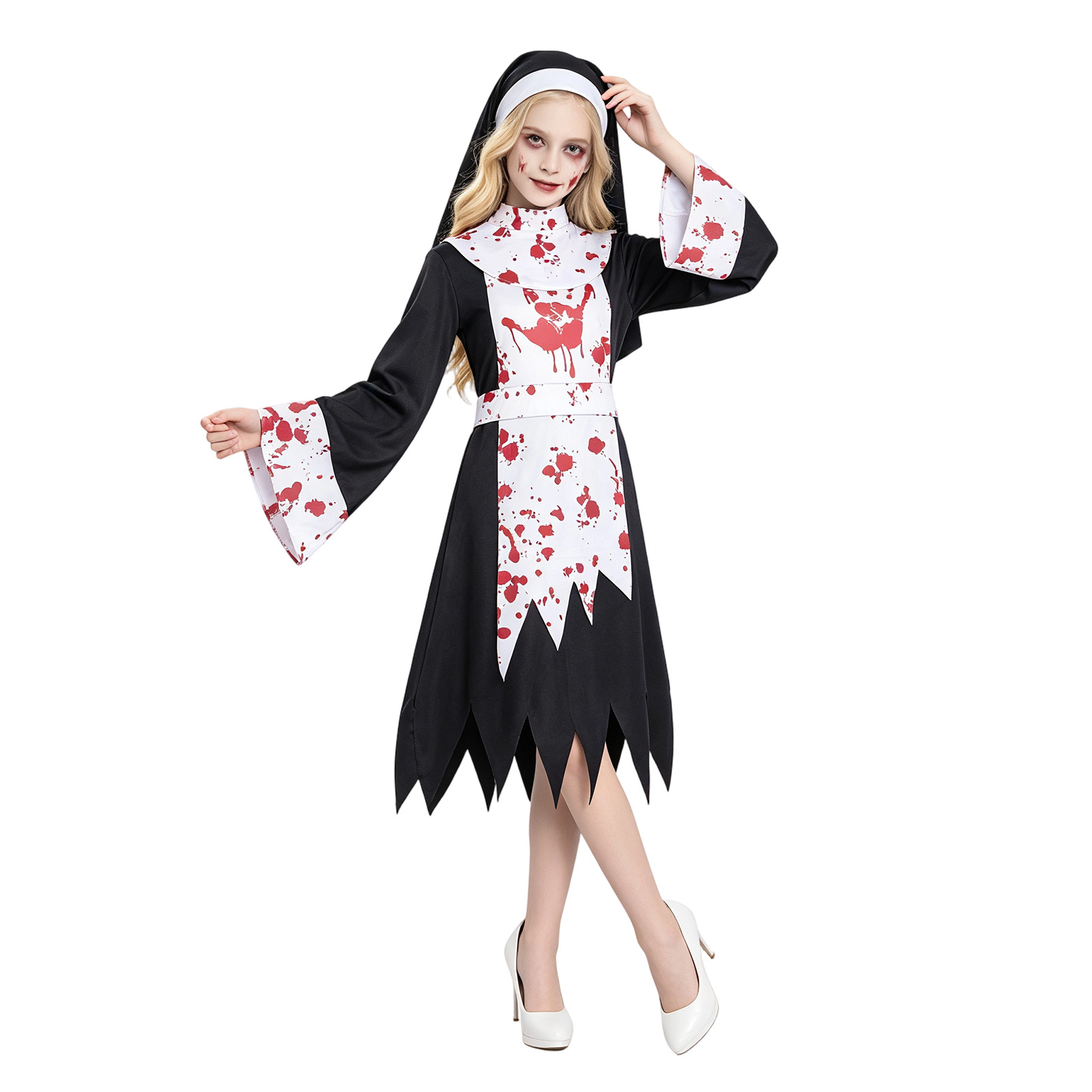 Costume da Cosplay da Suora Sp - Halloween Costume Kids recensione e prezzo