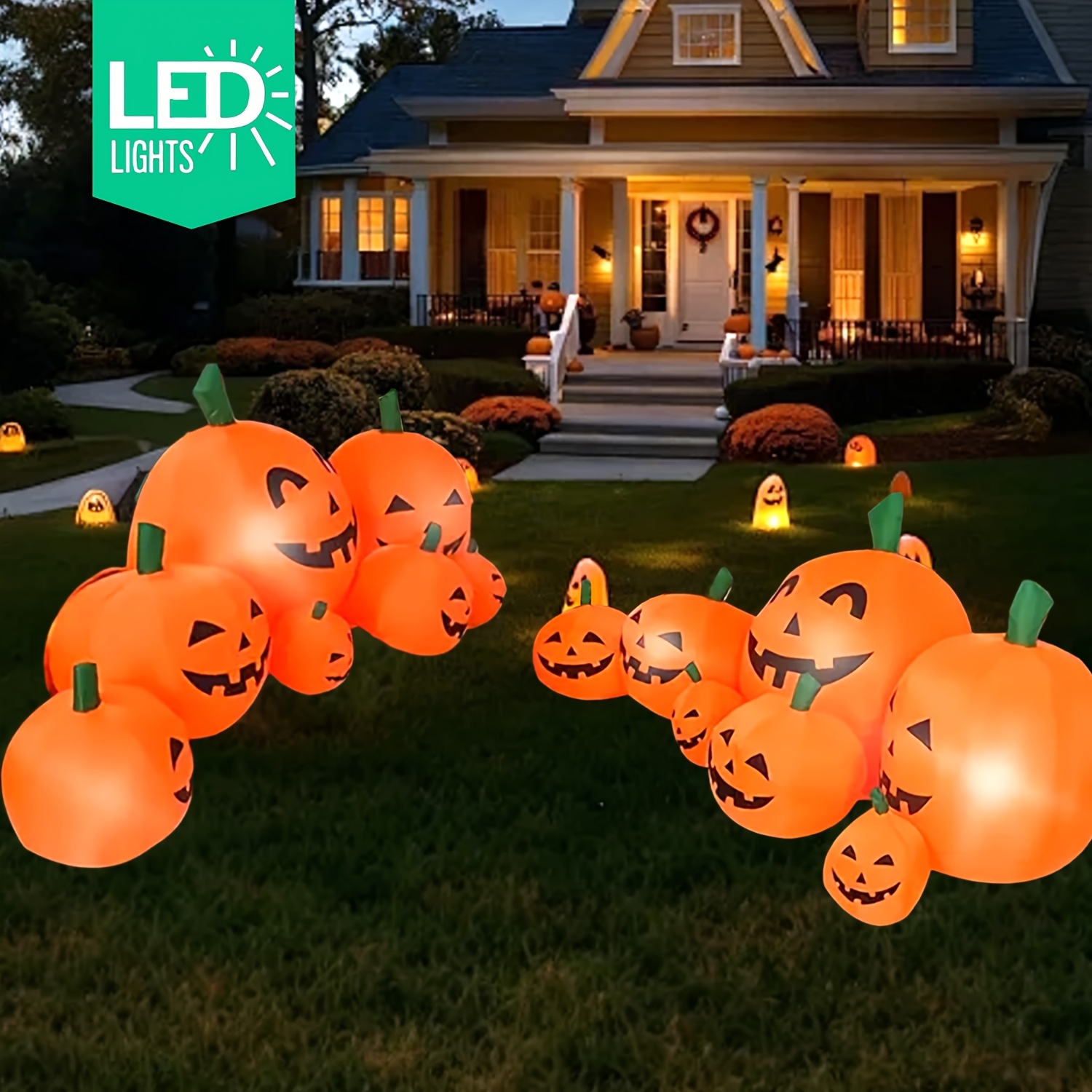 NUOVO Arrivo: Decorazione Gonf - Halloween Pumpkin Decor Led recensione e prezzo