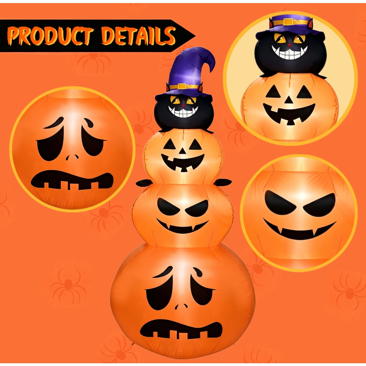Decorazioni Natalizie da Ester - Halloween Pumpkin Decor Led recensione e prezzo