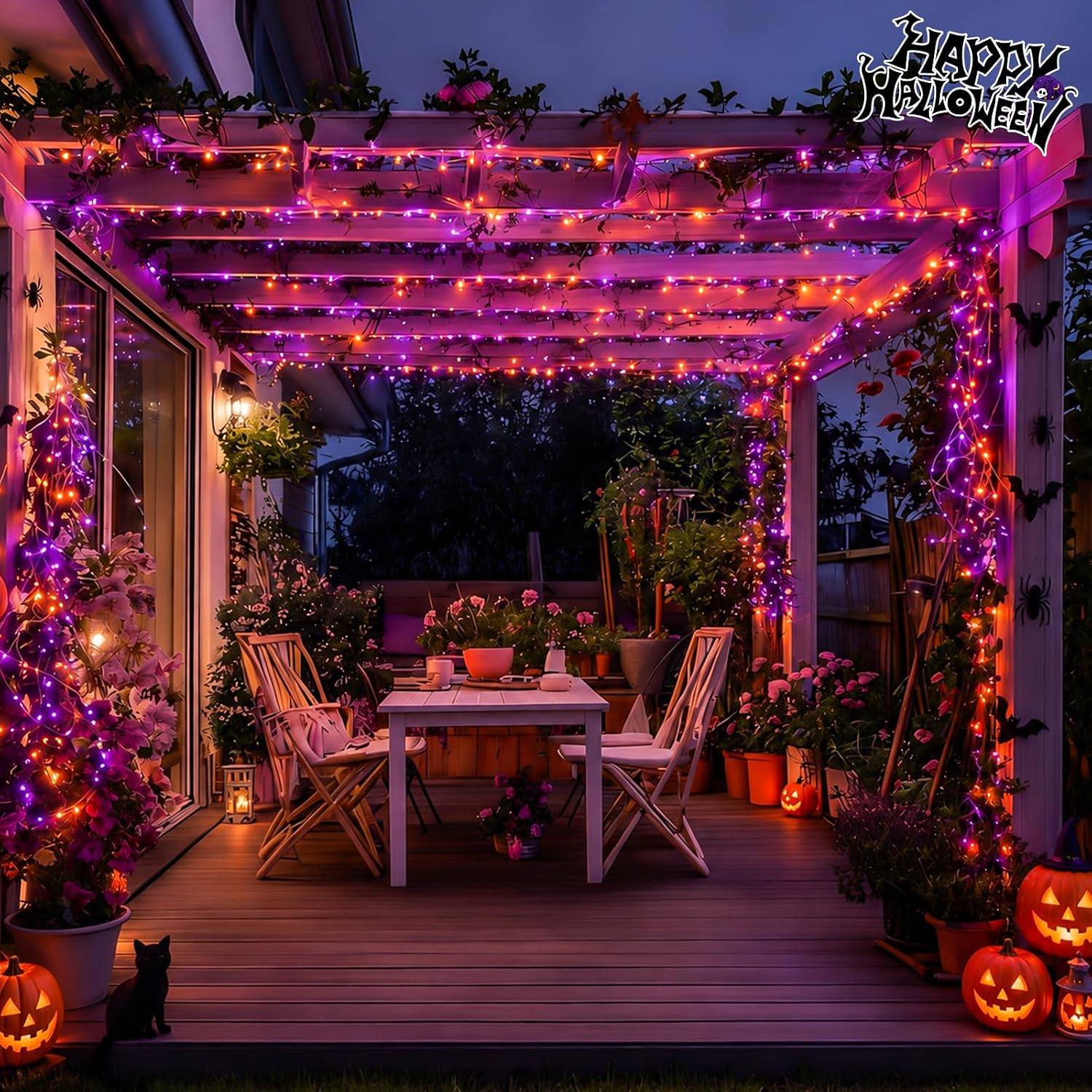 Luci Solari a Filo di Rame per - Halloween Led String Lights Orange recensione e prezzo