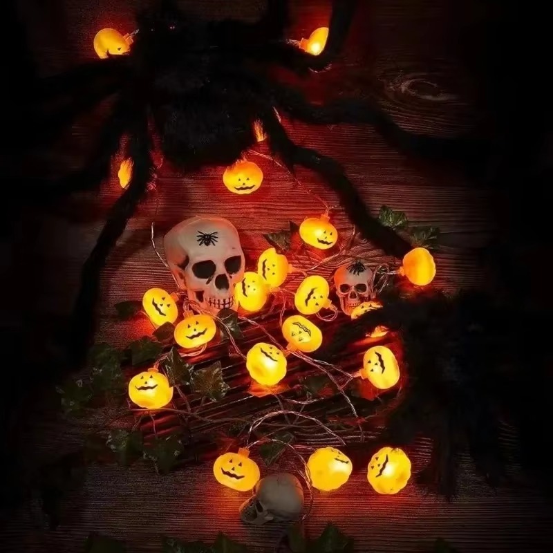 Catena di luci a LED a forma d - Halloween Pumpkin Decor Led recensione e prezzo