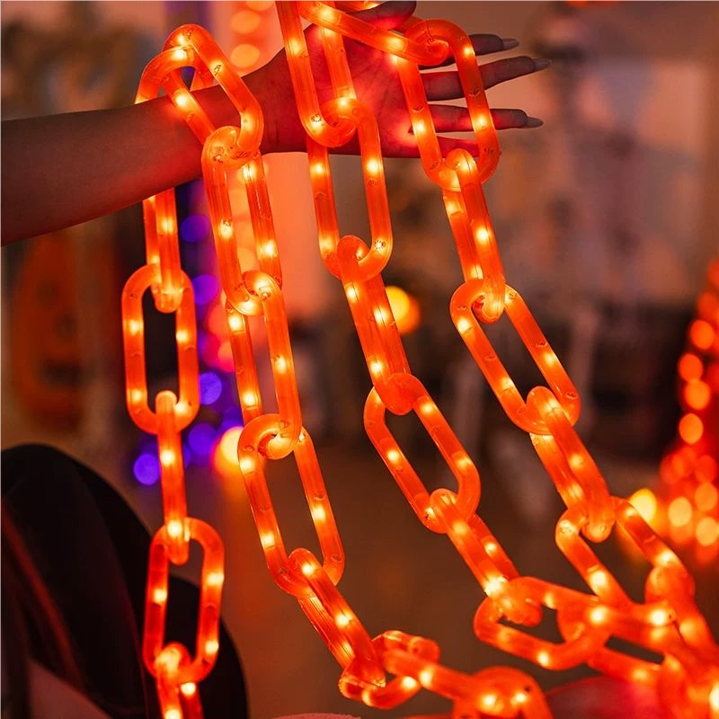 Luci a Catena Solari per Hallo - Halloween Led String Lights Orange recensione e prezzo