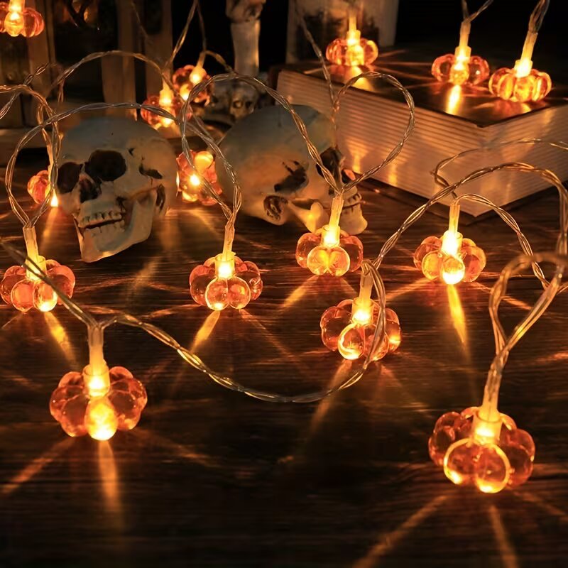 Luci a stringa a LED a forma d - Halloween Led String Lights Orange recensione e prezzo